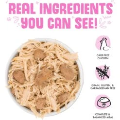 Weruva Amazon Livin' With Chicken Breast & Chicken Liver In Gravy Cat Food -PurePet Bites Shop 49314 PT2. AC SS1800 V1666652452