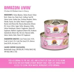 Weruva Amazon Livin' With Chicken Breast & Chicken Liver In Gravy Cat Food -PurePet Bites Shop 49314 PT3. AC SS1800 V1666651812