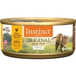 Instinct Original Grain-Free Pate Real Chicken Recipe Wet Canned Cat Food