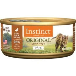 Instinct Original Grain-Free Pate Real Duck Recipe Wet Canned Cat Food