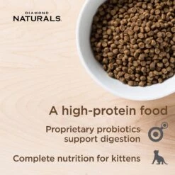 Diamond Naturals Kitten Formula Dry Cat Food -PurePet Bites Shop 49768 PT2. AC SS1800 V1635738727