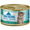 Blue Buffalo Baby Blue Healthy Growth Formula Grain-Free High Protein Chicken Recipe Kitten Wet Food, 3-oz Cans, Case Of 24 -PurePet Bites Shop 502302 MAIN. AC SS1800 V1647639214