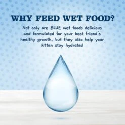 Blue Buffalo Baby Blue Healthy Growth Formula Natural Multi-Pack Chicken Recipe Kitten Wet Food, 3-oz Cans, 6 Count -PurePet Bites Shop 502326 PT5. AC SS1800 V1647638499