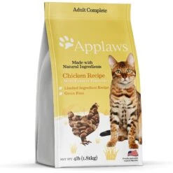 Applaws Adult Complete Chicken Recipe With Country Vegetables Grain-Free Dry Cat Food & Applaws Adult Complete Whitefish Recipe With Country Vegetables Grain-Free Dry Cat Food -PurePet Bites Shop 502926 PT1. AC SS1800 V1648477013