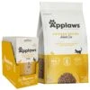 Applaws Adult Complete Chicken Recipe With Country Vegetables Grain-Free Dry Cat Food & Applaws Loin Chicken Filet With Rosemary Grain-Free Cat Treats, 1.06-oz Loin, Case Of 12 -PurePet Bites Shop 502950 MAIN. AC SS1800 V1648478189