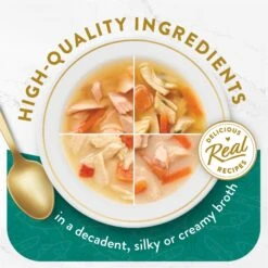 Applaws Adult Complete Whitefish Recipe With Country Vegetables Grain-Free Dry Cat Food & Fancy Feast Classic Collection Broths Variety Pack Complement Wet Cat Food 15 Applaws Adult Complete Whitefish Recipe With Country Vegetables Grain-Free Dry Cat Food & Fancy Feast Classic Collection Broths Variety Pack Complement Wet Cat Food -PurePet Bites Shop 502986 PT4. AC SS1800 V1696265762