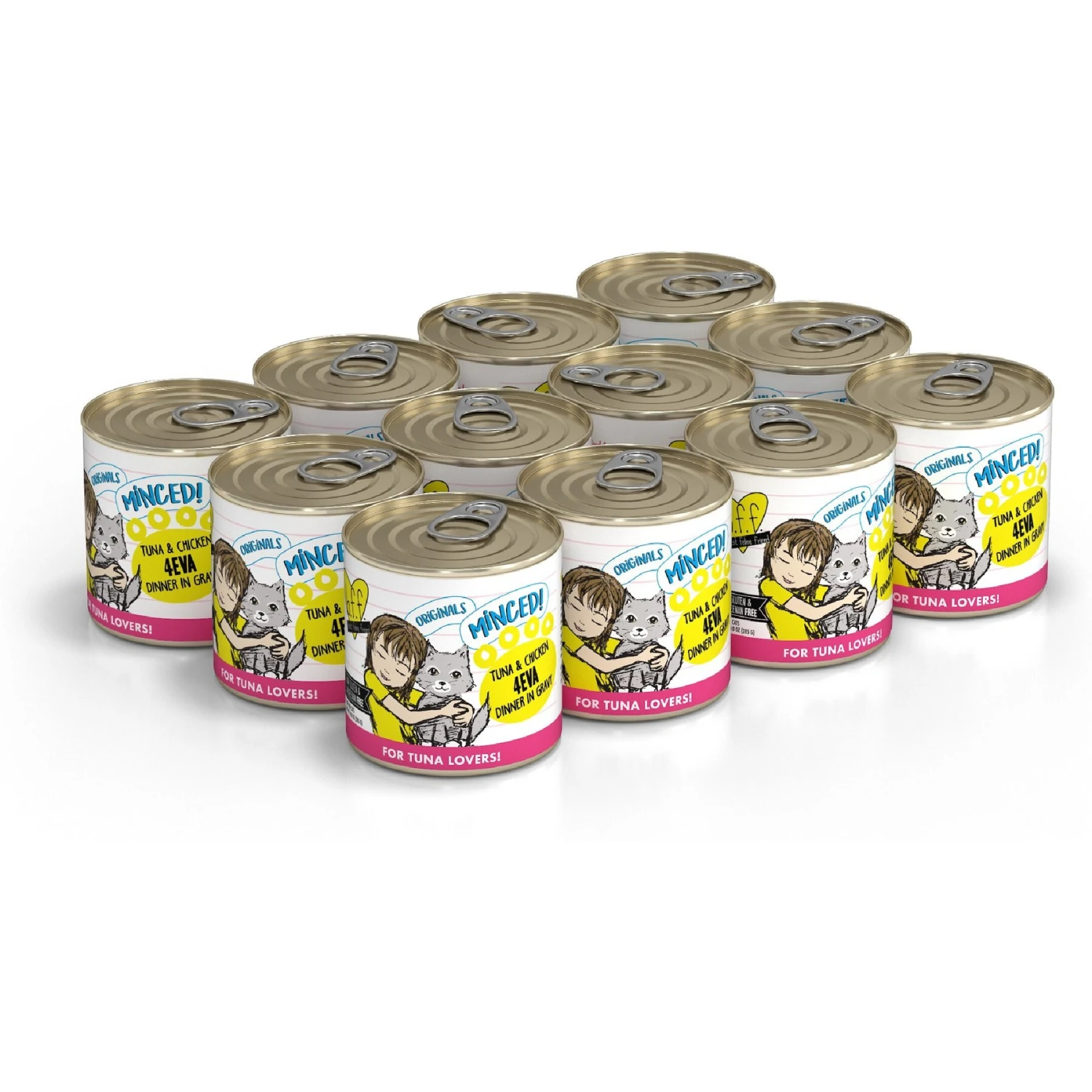 BFF Tuna & Chicken 4-Eva Dinner In Gravy Canned Cat Food 4 BFF Tuna & Chicken 4-Eva Dinner In Gravy Canned Cat Food - Image 2