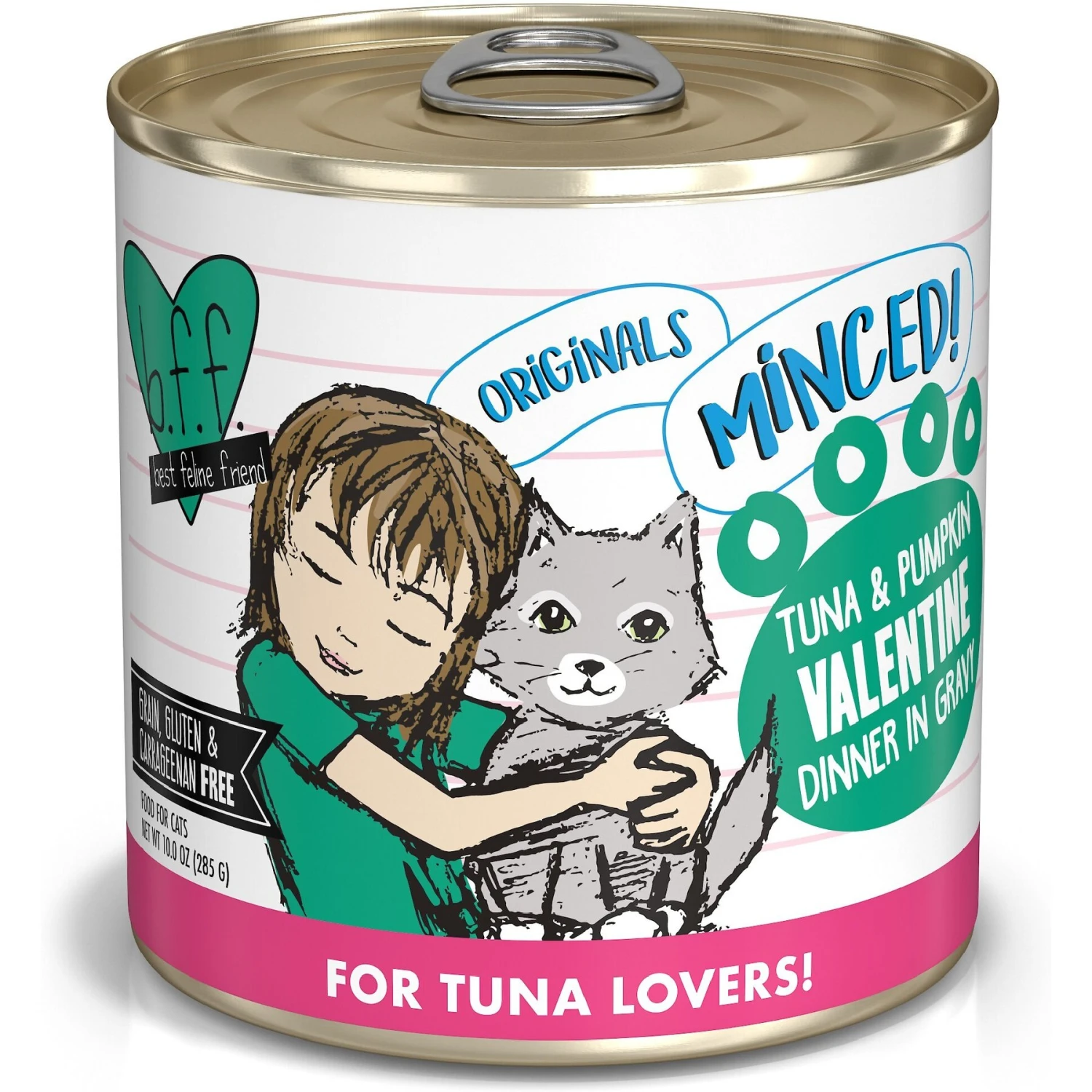 BFF Tuna & Pumpkin Valentine Dinner In Gravy Canned Cat Food 3 BFF Tuna & Pumpkin Valentine Dinner In Gravy Canned Cat Food