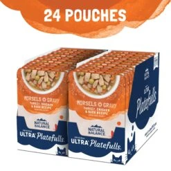 Natural Balance Platefulls Turkey, Chicken & Duck Formula In Gravy Grain-Free Cat Food Pouches -PurePet Bites Shop 50931 PT3. AC SS1800 V1682690159