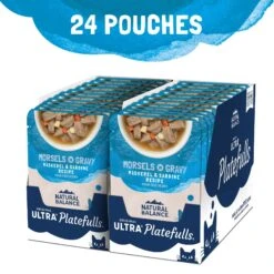 Natural Balance Platefulls Indoor Formula Mackerel & Sardine In Gravy Grain-Free Cat Food Pouches -PurePet Bites Shop 50934 PT3. AC SS1800 V1677518620