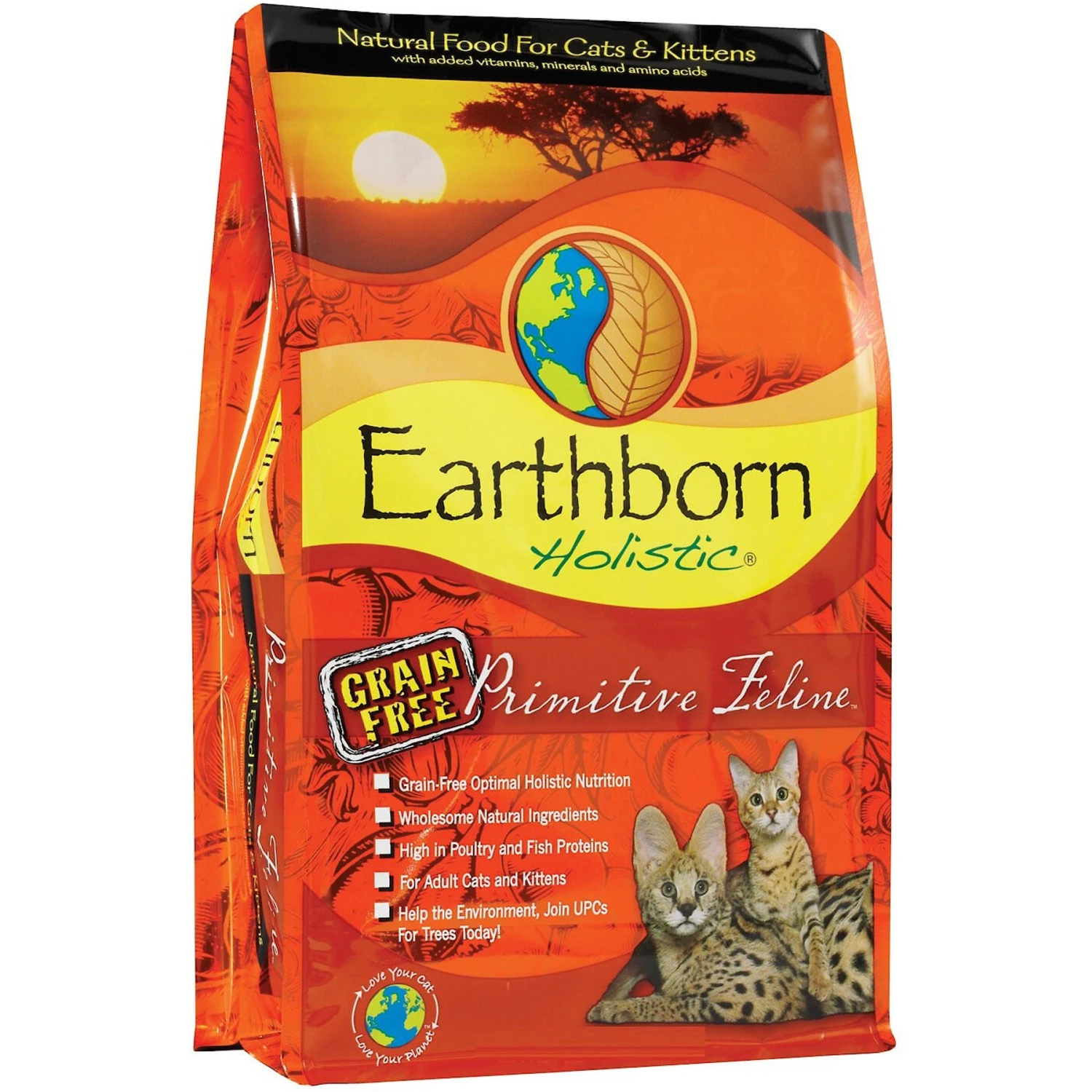 Earthborn Holistic Primitive Feline Grain-Free Natural Dry Cat & Kitten Food 3 Earthborn Holistic Primitive Feline Grain-Free Natural Dry Cat & Kitten Food