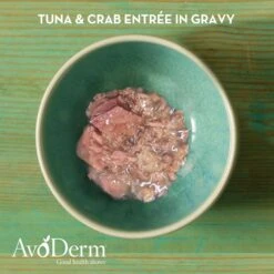 AvoDerm Natural Grain-Free Tuna & Crab Entree In Gravy Canned Cat Food -PurePet Bites Shop 51403 PT2. AC SS1800 V1599653155