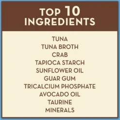 AvoDerm Natural Grain-Free Tuna & Crab Entree In Gravy Canned Cat Food -PurePet Bites Shop 51403 PT3. AC SS1800 V1600101353