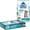 Blue Buffalo Baby Blue Healthy Growth Formula Grain-Free High Protein Chicken & Pea Recipe Kitten Dry Food & Blue Buffalo Baby Blue Healthy Growth Formula Grain-Free High Protein Variety Pack Kitten Wet Food, 3-oz Can, Case Of 6 -PurePet Bites Shop 515062 MAIN. AC SS1800 V1649340764