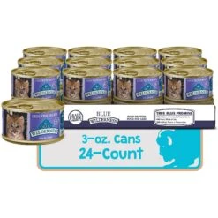 Blue Buffalo Wilderness Kitten Chicken Grain-Free Canned Cat Food -PurePet Bites Shop 51560 PT1. AC SS1800 V1646788084