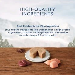 Blue Buffalo Wilderness Kitten Chicken Grain-Free Canned Cat Food -PurePet Bites Shop 51560 PT3. AC SS1800 V1646789503