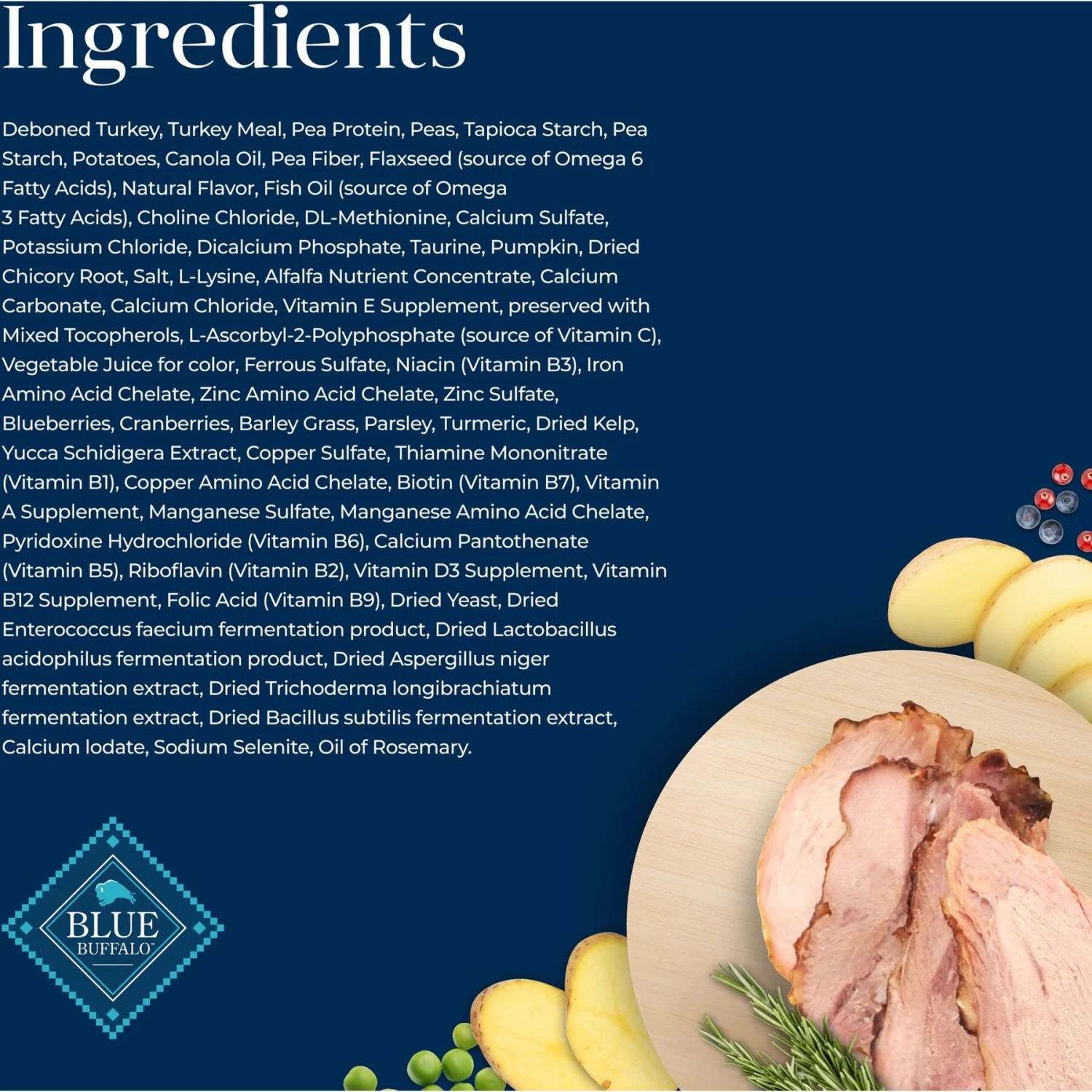 Blue Buffalo Basics Skin & Stomach Care Grain-Free Turkey & Potato Recipe Indoor Adult Dry Cat Food 7 Blue Buffalo Basics Skin & Stomach Care Grain-Free Turkey & Potato Recipe Indoor Adult Dry Cat Food - Image 5