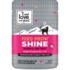 I And Love And You Feed Meow Shine Salmon & Tuna Grain-Free Chunks In Gravy Wet Cat Food, 3-oz Pouch, Case Of 24 2 I And Love And You Feed Meow Shine Salmon & Tuna Grain-Free Chunks In Gravy Wet Cat Food, 3-oz Pouch, Case Of 24 -PurePet Bites Shop 517318 MAIN. AC SS1800 V1657658362