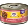 Wellness Cubed Salmon Dinner Morsels In Gravy Grain-Free Canned Cat Food -PurePet Bites Shop 52113 MAIN. AC SS1800 V1636509542