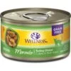 Wellness Morsels Turkey Dinner Cubes In Rich Gravy Grain-Free Canned Cat Food -PurePet Bites Shop 52121 MAIN. AC SS1800 V1695828706
