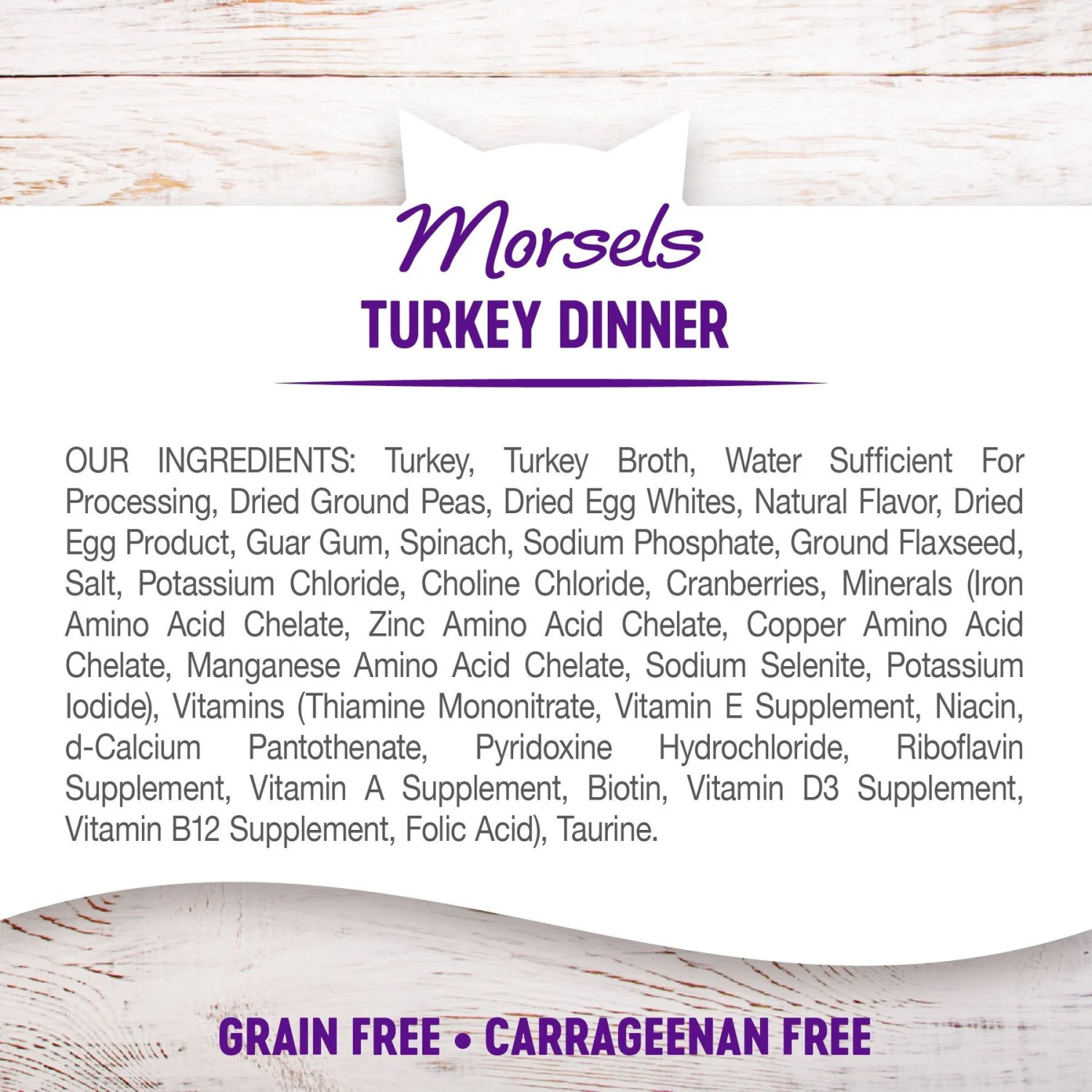 Wellness Morsels Turkey Dinner Cubes In Rich Gravy Grain-Free Canned Cat Food 8 Wellness Morsels Turkey Dinner Cubes In Rich Gravy Grain-Free Canned Cat Food - Image 6