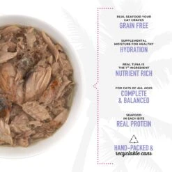 Tiki Cat Luau Ahi Tuna & Mackerel In Tuna Consomme Grain-Free Canned Cat Food -PurePet Bites Shop 52567 PT3. AC SS1800 V1702329389