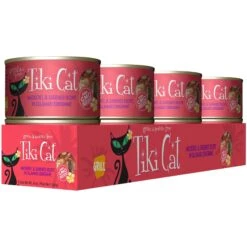 Tiki Cat Grill Mackerel & Sardine In Calamari Consomme Grain-Free Canned Cat Food -PurePet Bites Shop 52570 PT1. AC SS1800 V1703863011
