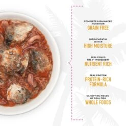 Tiki Cat Grill Mackerel & Sardine In Calamari Consomme Grain-Free Canned Cat Food -PurePet Bites Shop 52570 PT4. AC SS1800 V1703699798