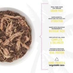 Tiki Cat Luau Ahi Tuna & Chicken In Chicken Consomme Grain-Free Canned Cat Food -PurePet Bites Shop 52573 PT3. AC SS1800 V1702329240