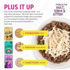 Tiki Cat Born Carnivore Grain-Free Chicken & Turkey Meal Recipe Dry Cat Food -PurePet Bites Shop 526078 PT8. AC SS1800 V1683313122