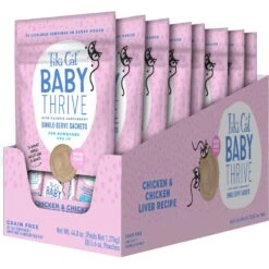 Tiki Cat Baby Thrive Grain-Free Chicken & Chicken Liver Recipe Wet Cat Food -PurePet Bites Shop 526094 PT1. AC SS1800 V1651543012