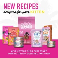 Tiki Cat Baby Thrive Grain-Free Chicken & Chicken Liver Recipe Wet Cat Food -PurePet Bites Shop 526094 PT7. AC SS1800 V1651525023