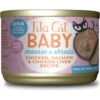 Tiki Cat Baby Grain-Free Chicken, Salmon & Chicken Liver Recipe Shreds & Mousse Wet Cat Food, 1.9-oz Can, Case Of 3 2 Tiki Cat Baby Grain-Free Chicken, Salmon & Chicken Liver Recipe Shreds & Mousse Wet Cat Food, 1.9-oz Can, Case Of 3 -PurePet Bites Shop 526110 MAIN. AC SS1800 V1651527447