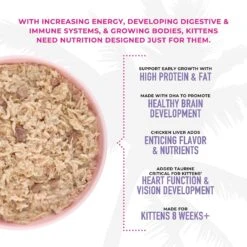 Tiki Cat Baby Grain-Free Chicken & Egg Recipe Wet Cat Food, 2.4-oz Can, Case Of 12 -PurePet Bites Shop 526142 PT4. AC SS1800 V1651540598