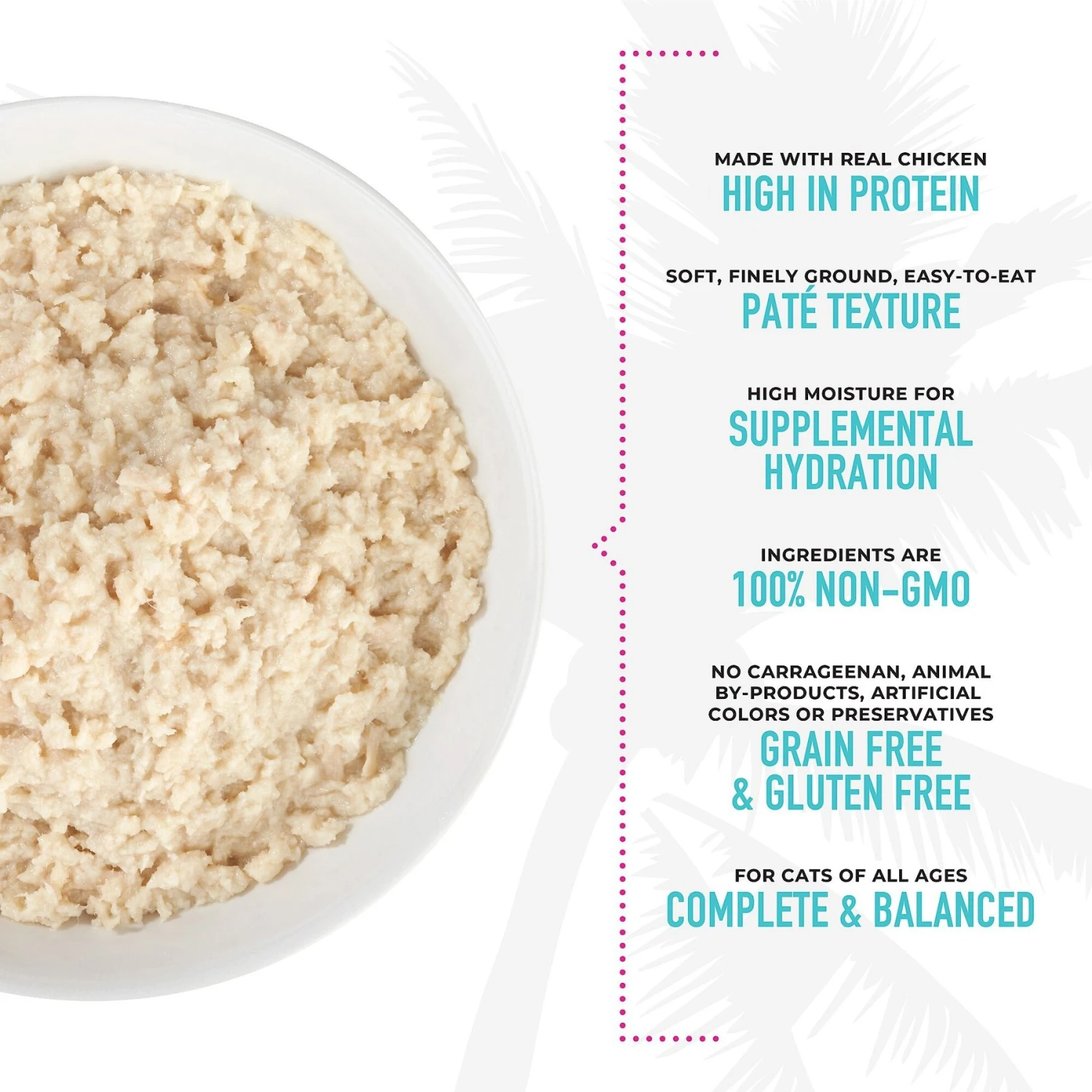 Tiki Cat Luau Succulent Chicken Pate Wet Cat Food 7 Tiki Cat Luau Succulent Chicken Pate Wet Cat Food - Image 5