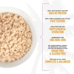 Tiki Cat Luau Wild Salmon Pate Wet Cat Food -PurePet Bites Shop 526182 PT4. AC SS1800 V1651543028
