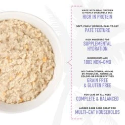 Tiki Cat Luau Chicken With Egg Pate Wet Cat Food 14 Tiki Cat Luau Chicken With Egg Pate Wet Cat Food -PurePet Bites Shop 526214 PT4. AC SS1800 V1657658484