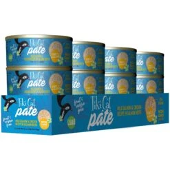 Tiki Cat Luau Wild Salmon & Chicken Pate Wet Cat Food -PurePet Bites Shop 526230 PT1. AC SS1800 V1651679202