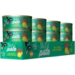 Tiki Cat Luau Ahi Tuna & Chicken Pate Wet Cat Food -PurePet Bites Shop 526278 PT1. AC SS1800 V1651542733