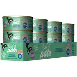 Tiki Cat Luau Seabass Pate Wet Cat Food -PurePet Bites Shop 526326 PT1. AC SS1800 V1651524986