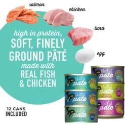 Tiki Cat Luau Variety Pack Pate Wet Cat Food 13 Tiki Cat Luau Variety Pack Pate Wet Cat Food -PurePet Bites Shop 526350 PT3. AC SS1800 V1651542716