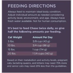 Dr. Tim's Chase All Life Stages Formula Dry Cat Food -PurePet Bites Shop 52682 PT8. AC SS1800 V1667947578