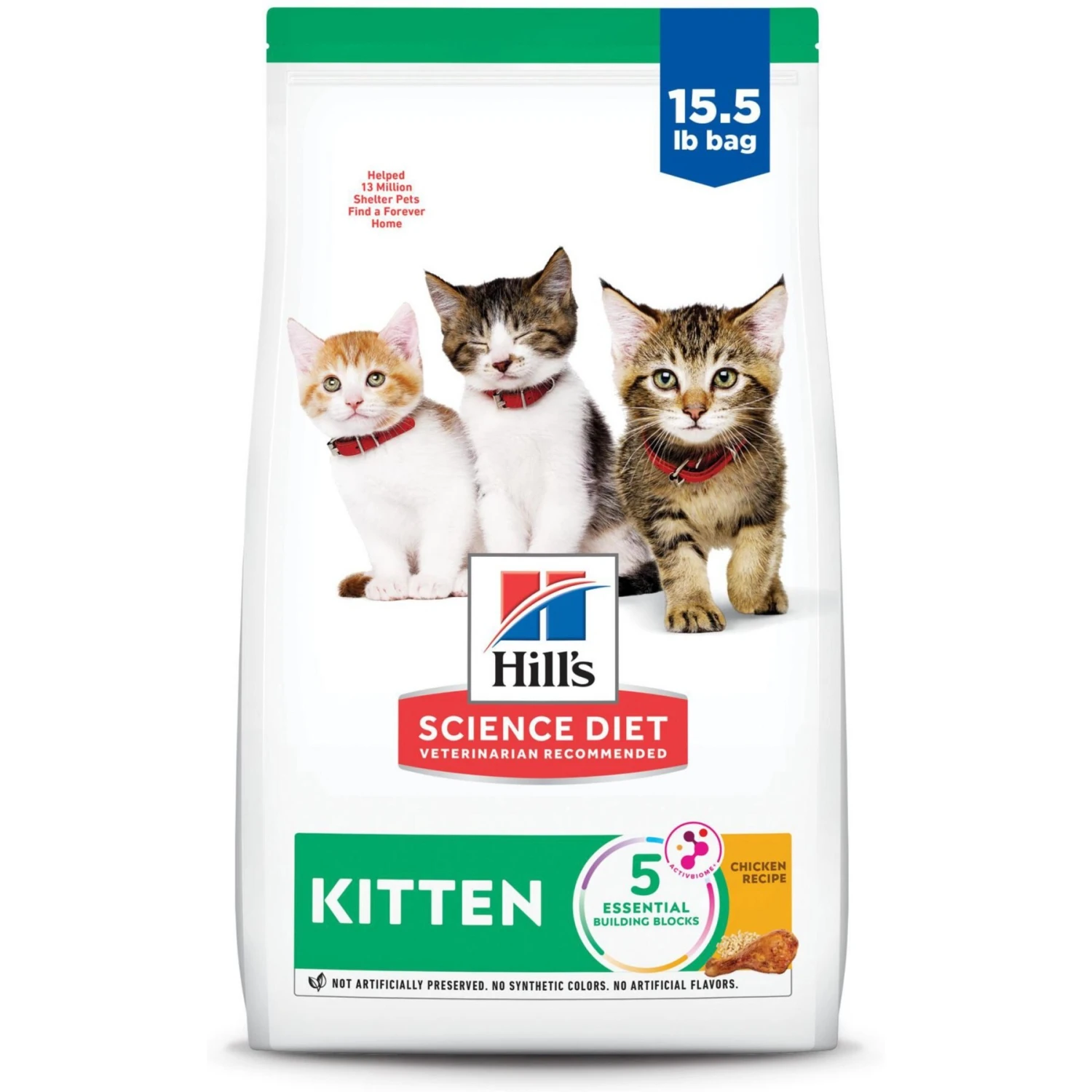 Hill's Science Diet Kitten Healthy Development Chicken Recipe Dry Cat Food 3 Hill's Science Diet Kitten Healthy Development Chicken Recipe Dry Cat Food