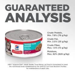 Hill's Science Diet Adult Tender Tuna Dinner Canned Cat Food -PurePet Bites Shop 52763 PT7. AC SS1800 V1598148658