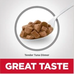 Hill's Science Diet Adult 7+ Tender Tuna Dinner Canned Cat Food -PurePet Bites Shop 52769 PT2. AC SS1800 V1598147168