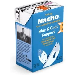 Made By Nacho Skin & Coat Support Sustainably-Caught Herring & Cod Recipe In Bone Broth Pate Wet Cat Food -PurePet Bites Shop 532870 PT1. AC SS1800 V1651967203