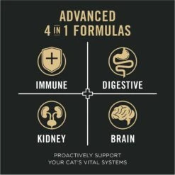 Purina Pro Plan Vital Systems 4-in-1 Salmon Pate Wet Cat Food, 3-oz Can, Case Of 24 -PurePet Bites Shop 542038 PT2. AC SS1800 V1652975788
