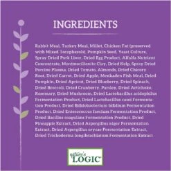 Nature's Logic Feline Rabbit Meal Feast All Life Stages Dry Cat Food -PurePet Bites Shop 54313 PT6. AC SS1800 V1617751908