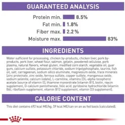 Royal Canin Feline Health Nutrition Spayed/Neutered Thin Slices In Gravy Canned Cat Food -PurePet Bites Shop 54338 PT4. AC SS1800 V1697754501