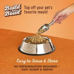 Primal Cupboard Cuts Beef Grain-Free Freeze-Dried Raw Dog Food Topper -PurePet Bites Shop 549966 PT2. AC SS1800 V1677594564